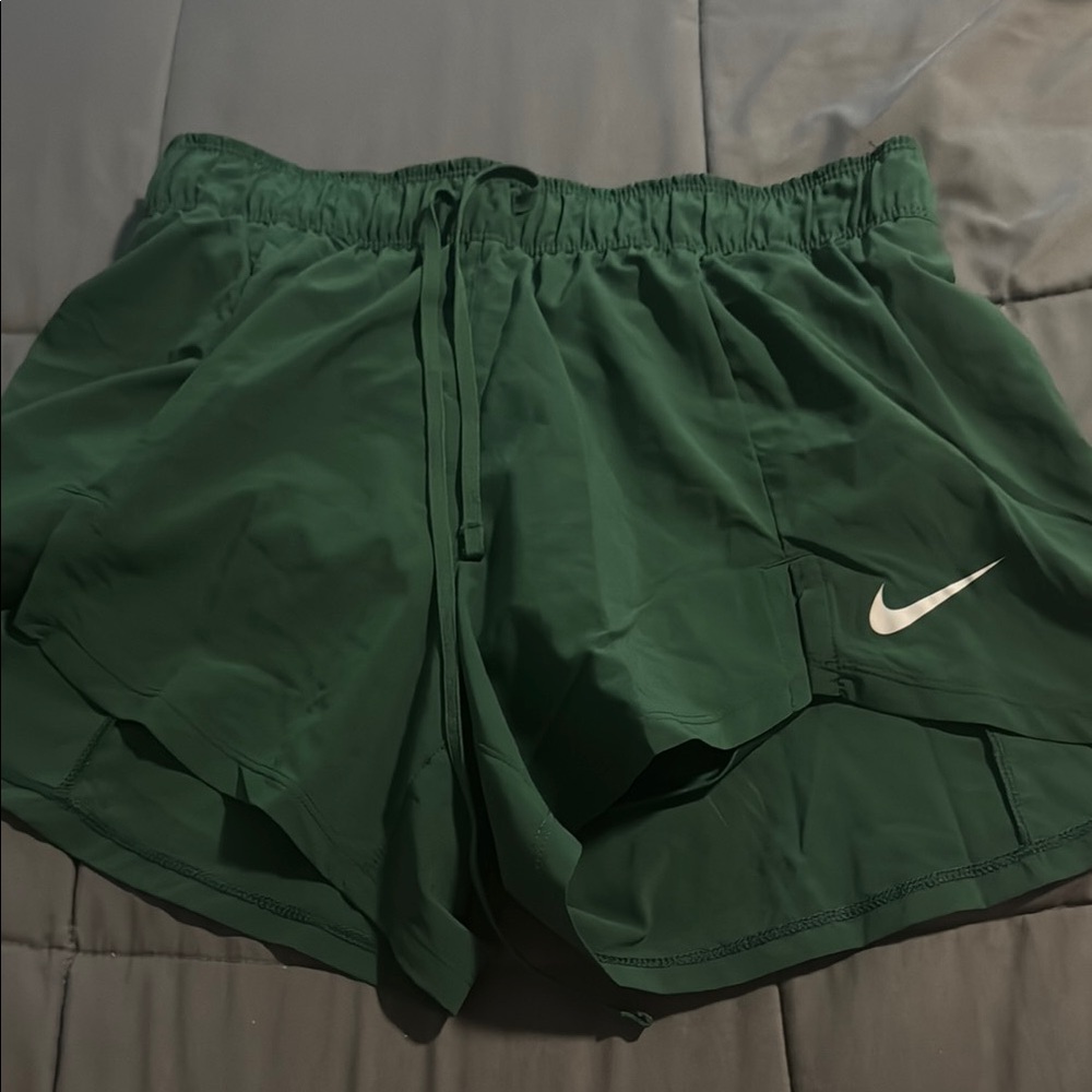 Nike Women's Green Athletic Shorts